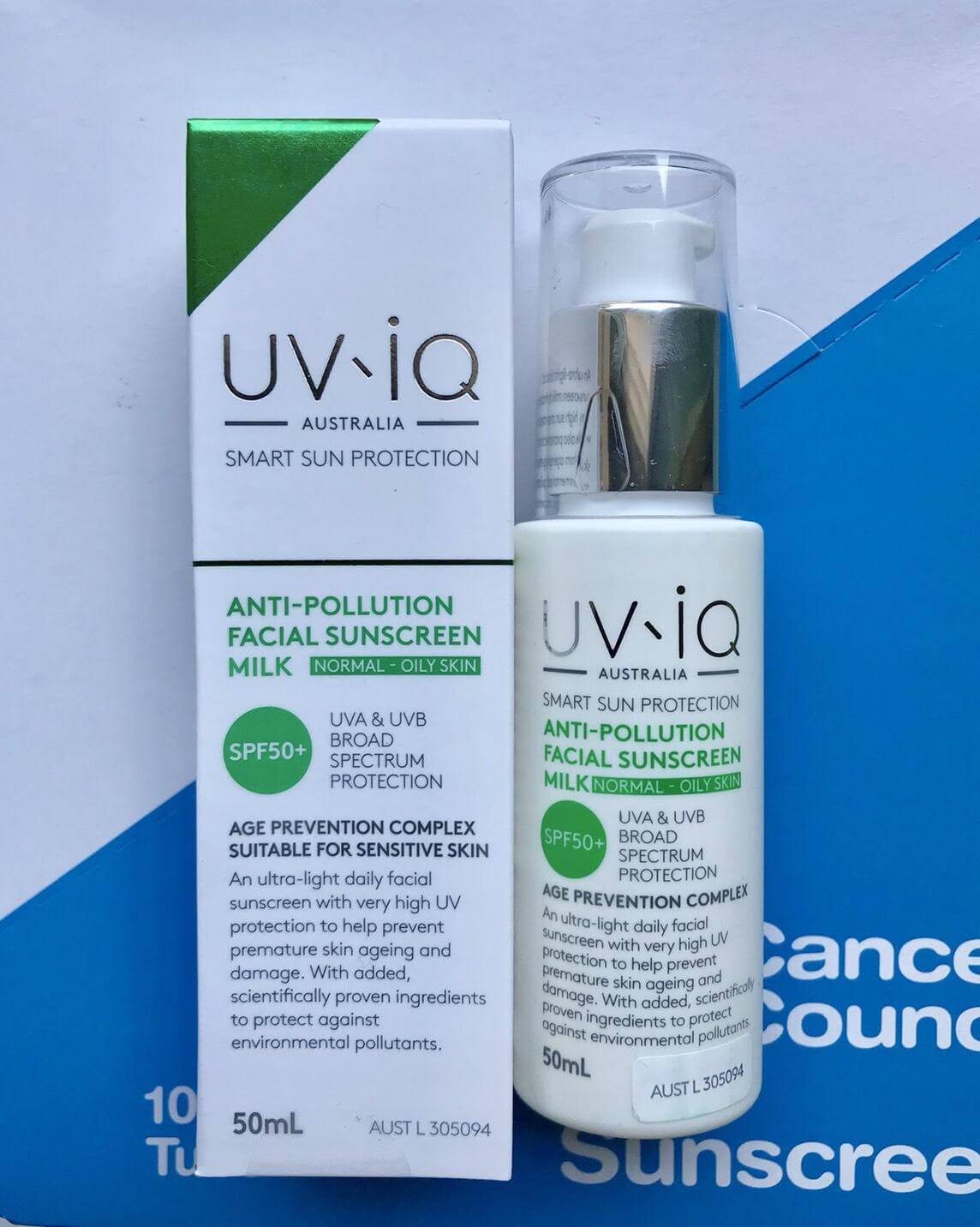 UV-iQ , Anti-Pollution , Facial Sunscreen , Sunscreen Milk , ครีมกันแสงแดด , ครีมกันแสงแดด , UV-iQ รังสี UVA,uv-iq spf 50+ ,uv-iq sunscreen review ,uv iq sunscreen รีวิว