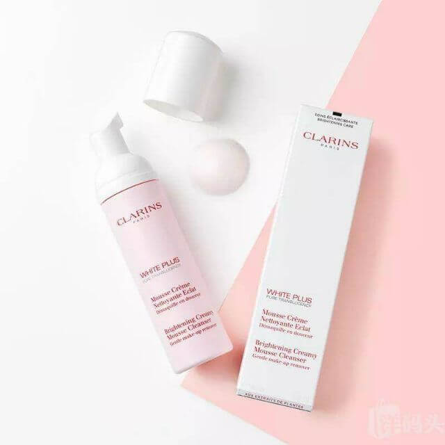 Clarins,Clarins White Plus Brightening Creamy Mousse Cleanser,White Plus Brightening Creamy Mousse Cleanser,White Plus Brightening Creamy Mousse Cleanser ราคา,White Plus Brightening Creamy Mousse Cleanser รีวิว,