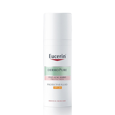 ERMOPURE Protective Fluid SPF 30 50 ml กันแดด โพรเทคทีฟ ฟลูอิด ช่วยปกป้องรอยคล้ำหลังเกิดสิวที่เกิดจากแสงแดด และป้องกันการเกิดรอยคล้ำด้วยค่า SPF 30